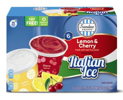 Sundae Shoppe 
 Italian Ice