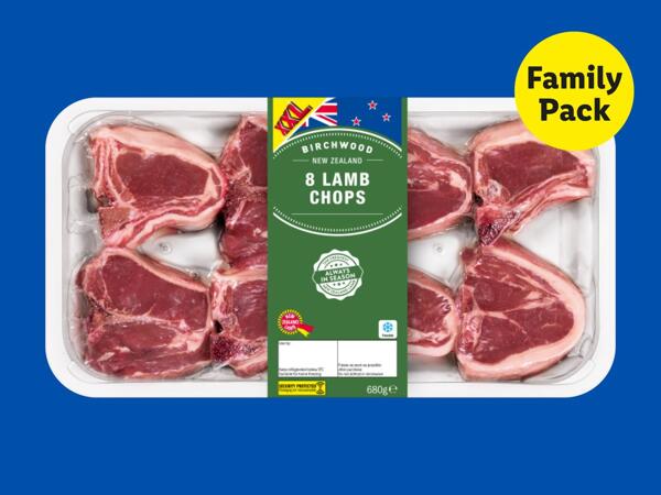 Birchwood 8 Lamb Loin Chops