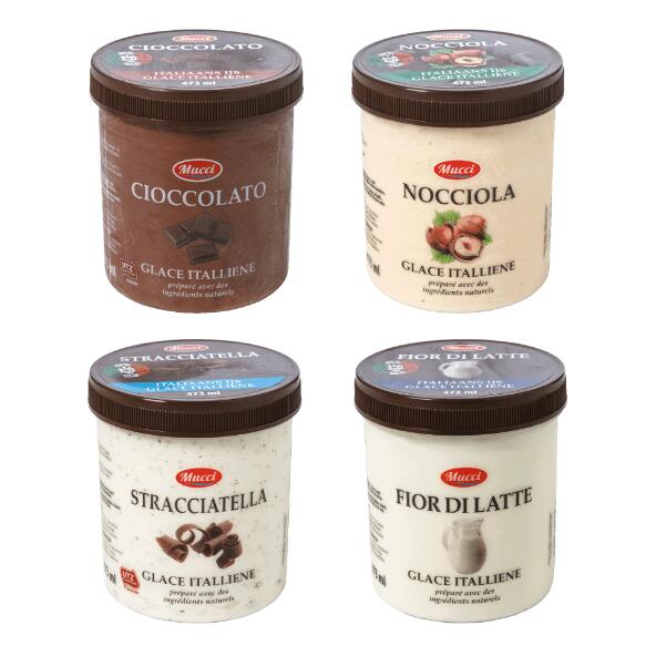 Glace italienne premium