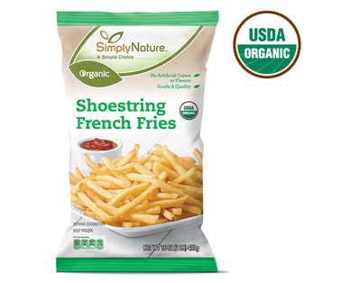 SimplyNature Organic Shoestring French Fries