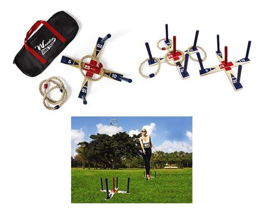 Crane 
 Dice, Dominoes or Ring Toss