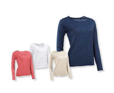 Pull-over effet slub pour femmes BLUE MOTION COLLECTION