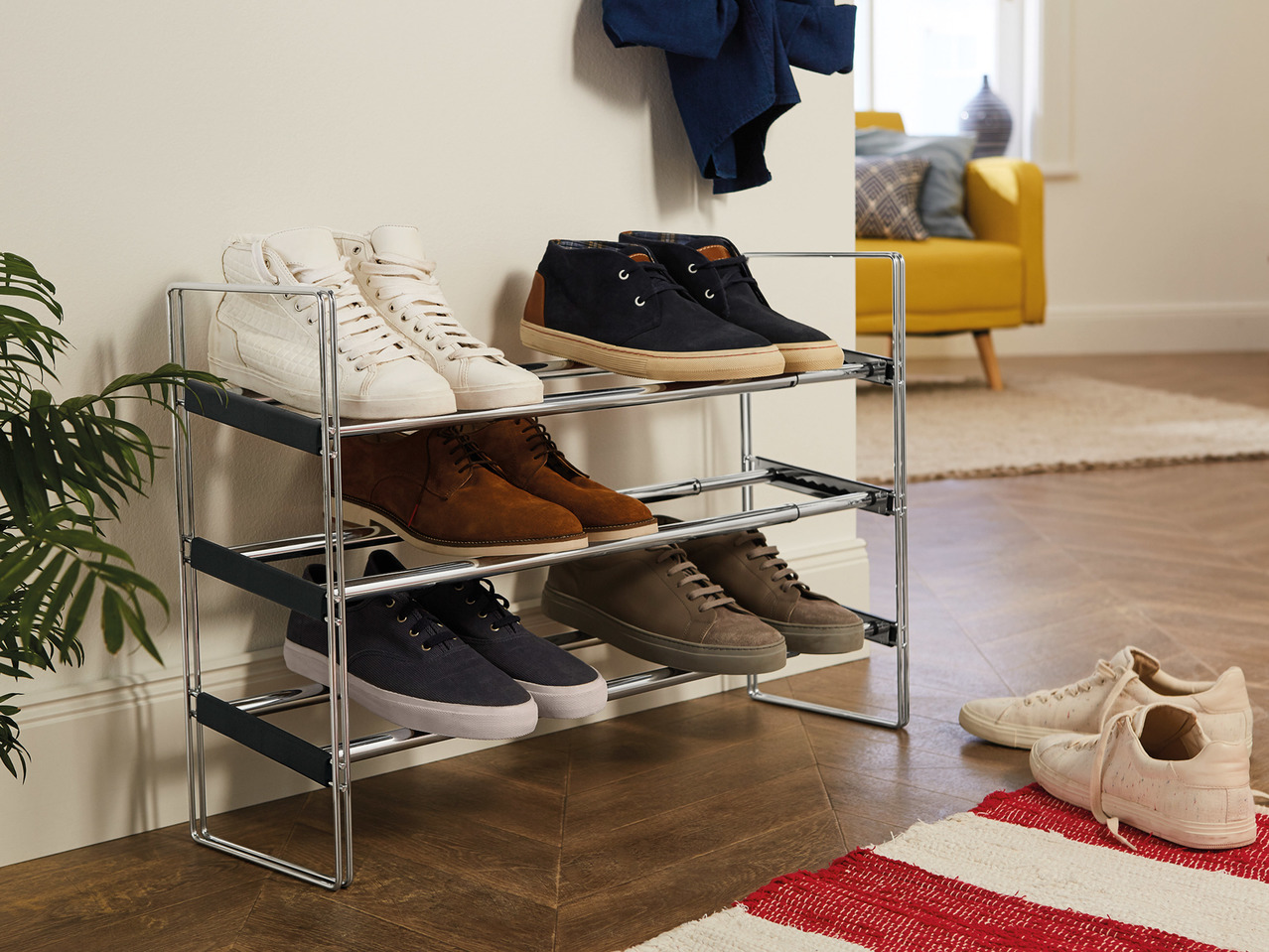 Livarno Living Extendable Shoe Rack1