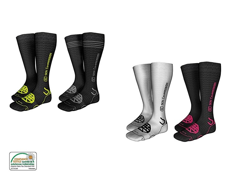 Chaussettes de compression