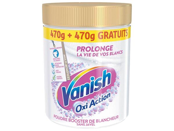 Vanish Oxi Action poudre booster de blancheur
