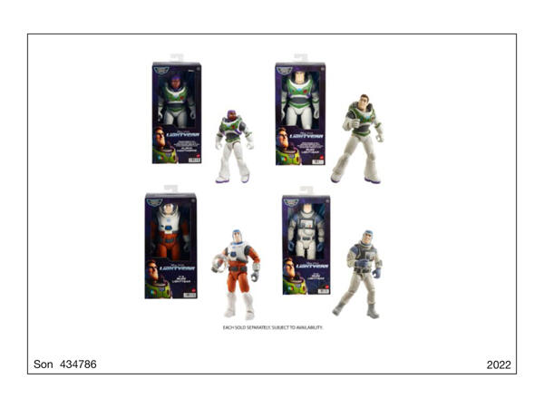 Mattel Lightyear Action Figures
