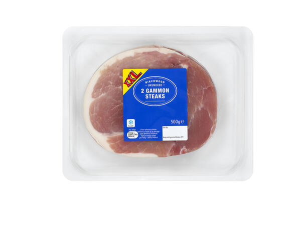 Birchwood 2 Premium Smoked Gammon Steaks