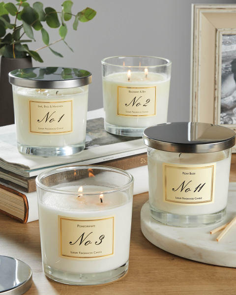 Blackberry Bay Glass Candle