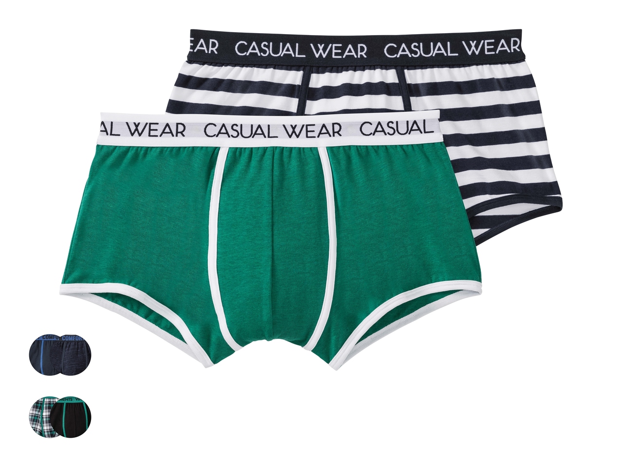 Boxers, lot de 21
