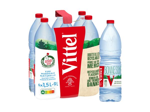 Eau minérale plate Vittel