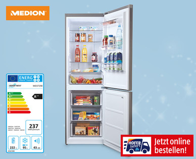MEDION Kühl-Gefrierkombination No Frost
