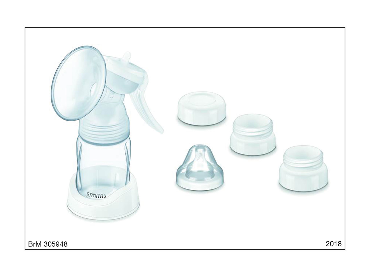 Sanitas Manual Breast Pump1