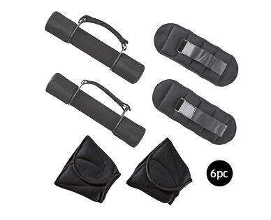 Doorway Pull-Up Bar or Weight Set 6pc