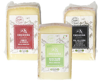 ENGADINA 
 FORMAGGIO DI MONTAGNA ENGADINESE BIO
