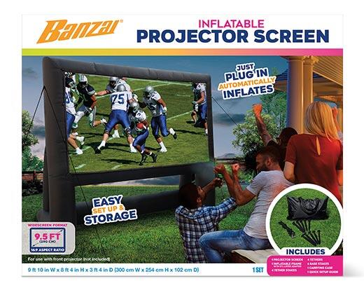 Banzai Inflatable Projector Screen