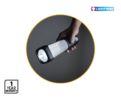 Solar Powered Motion Sensor Light with LED Torch