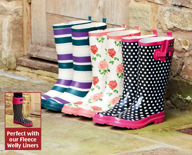 Ladies' Fashion Wellingtons