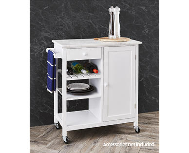 Marble Top Kitchen Trolley