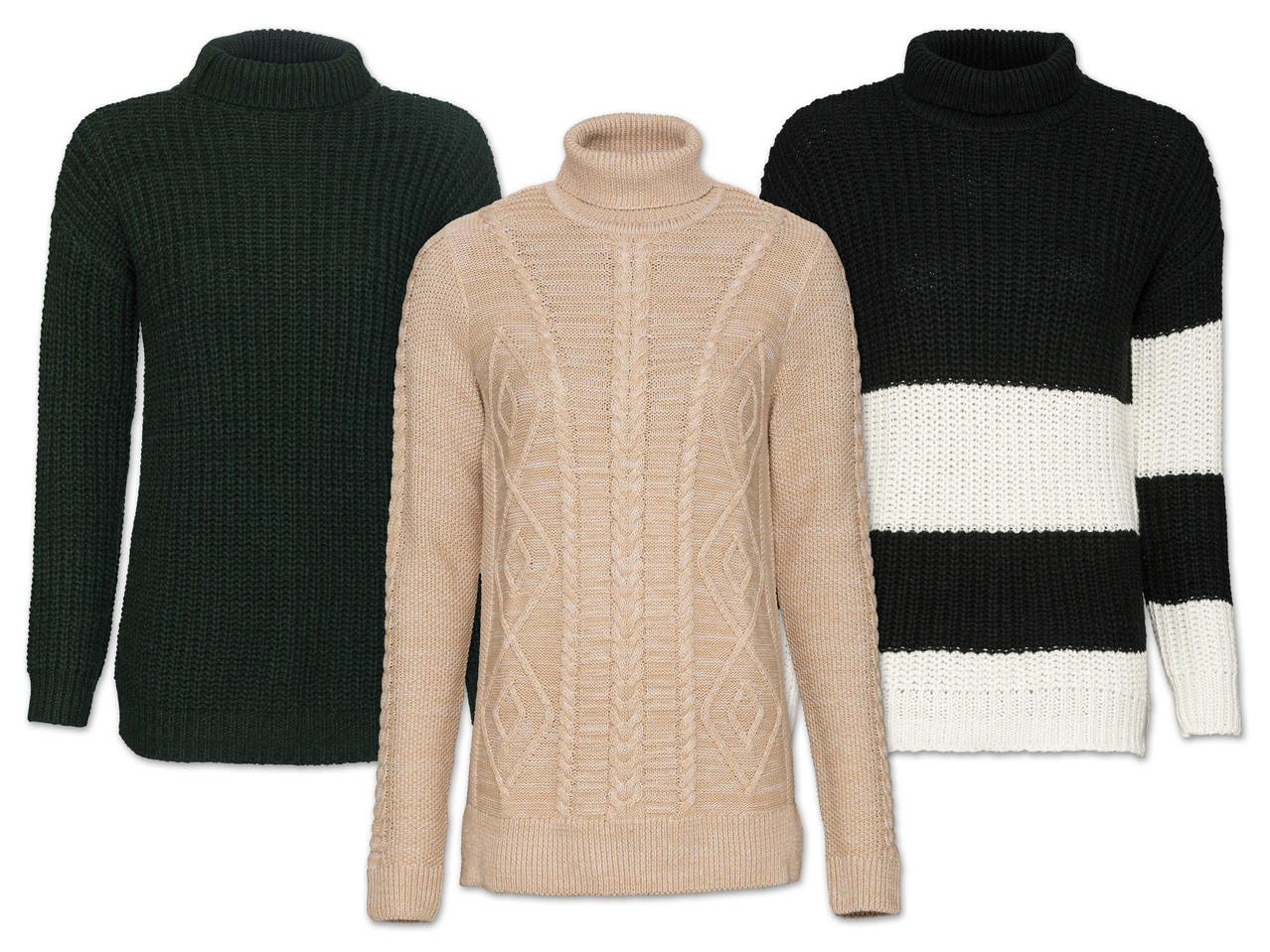 ESMARA(R) Damen Grobstrickpullover1