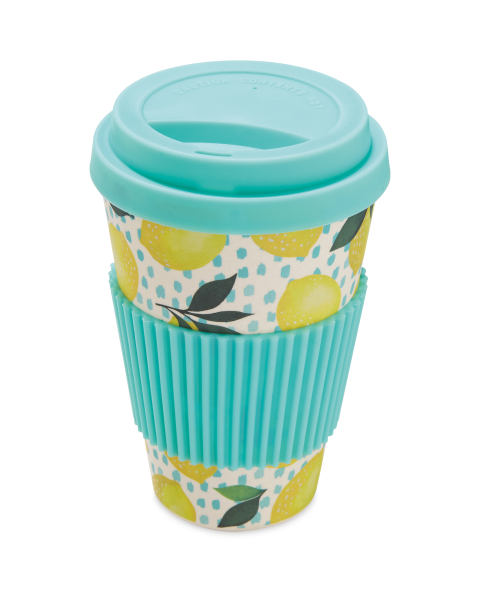 Bamboo Travel Mug Lemons