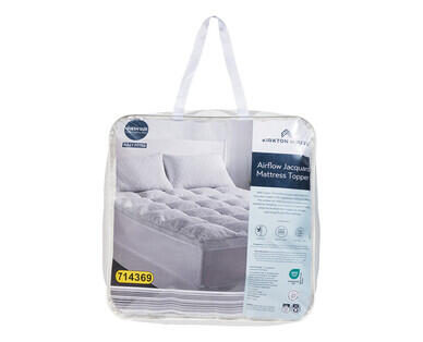 Airflow Jacquard Queen Size Mattress Topper