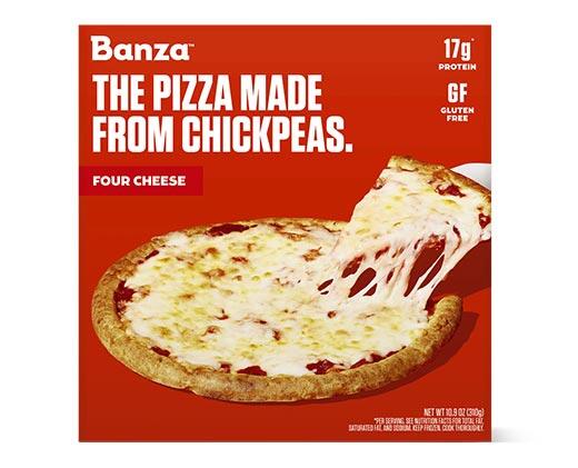 Banza 
 Four Cheese Chickpea Crust Pizza