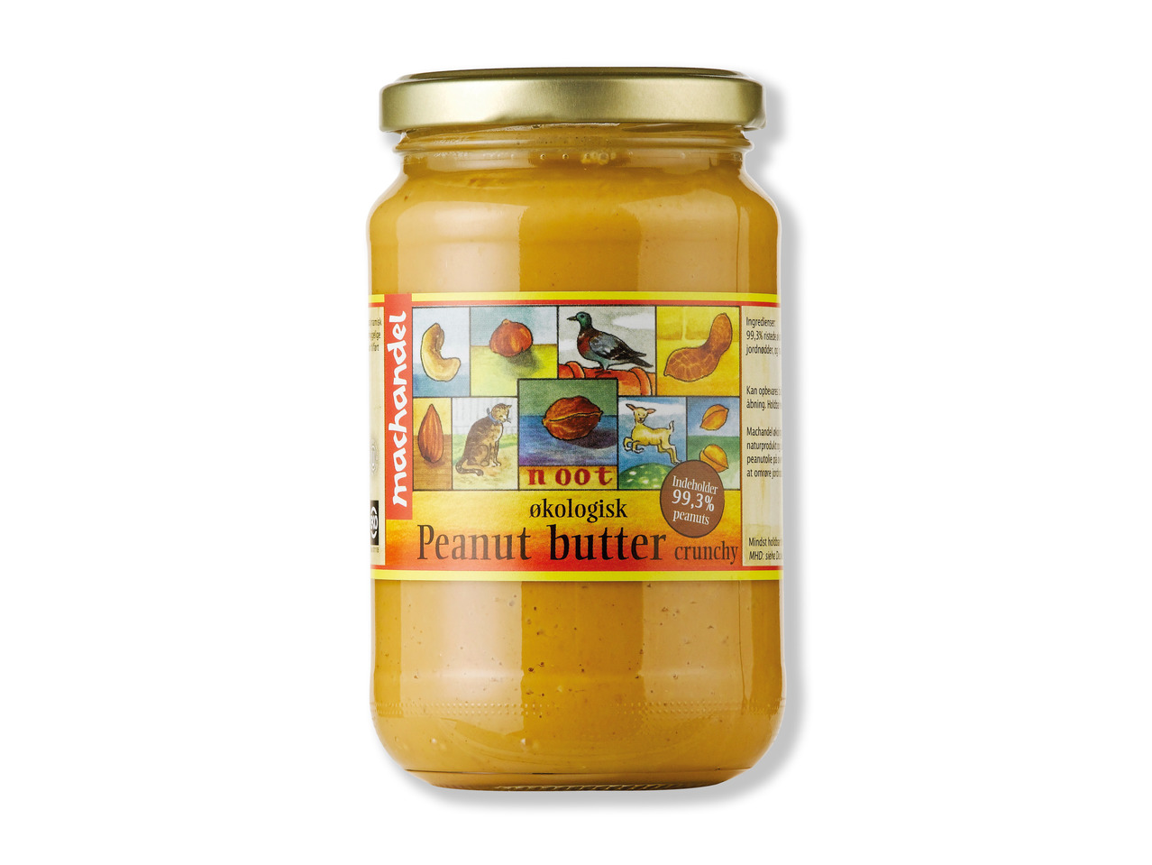 MACHANDEL Økologisk peanut butter