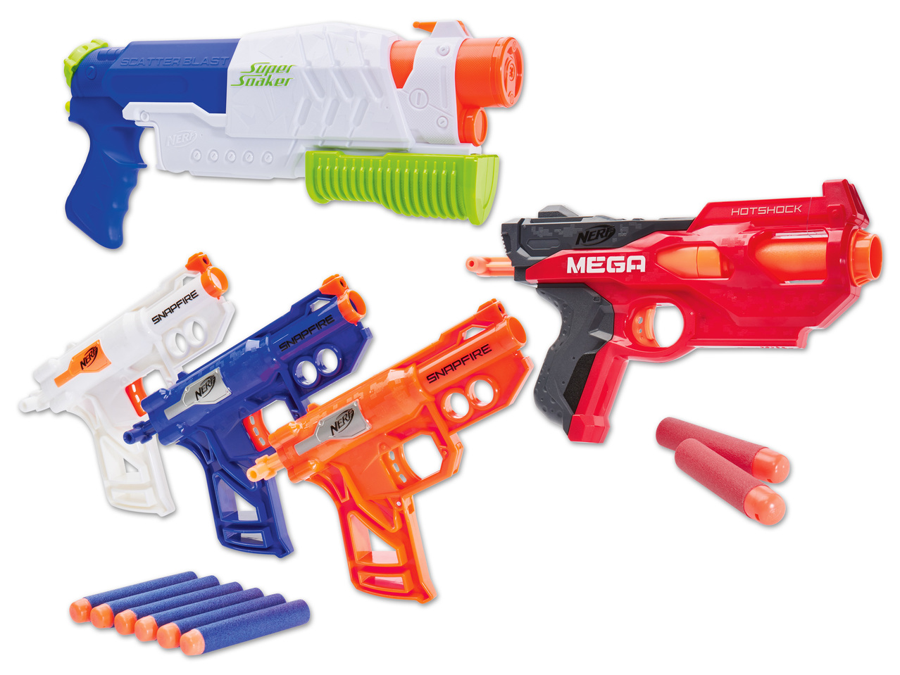 NERF(R) Dart-/Wasserpistole