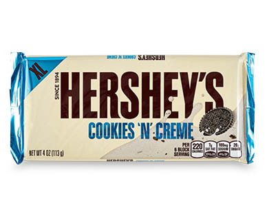 Hershey's or Reese's Assorted Chocolate Blocks 113g-124g