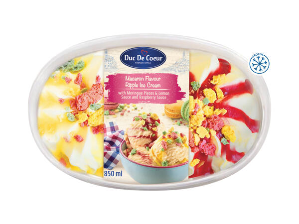 Duc De Coeur Macaron Flavour Ice Cream