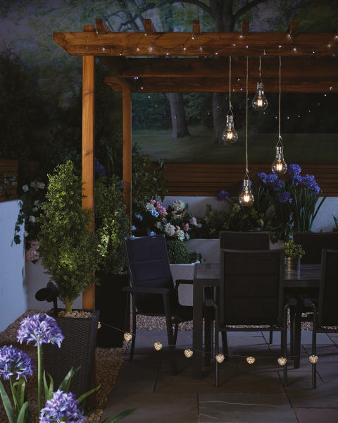 Garden Bright Large Solar Light Bulb