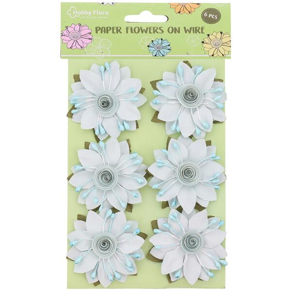 Fleurs en papier Hobby Flora