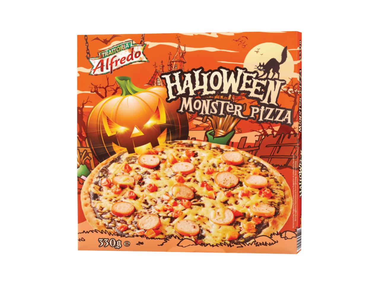 TRATTORIA ALFREDO Halloween Monster Pizza
