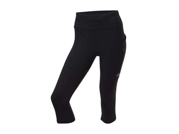 Ladies' cropped sports leggings