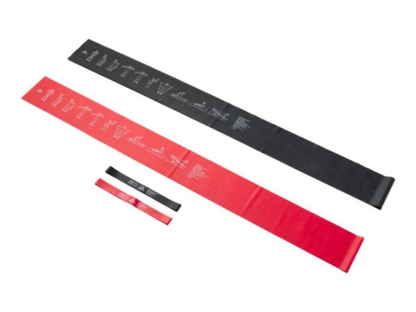 Crivit Strong to Extra-Strong Resistance Bands - Set of 4