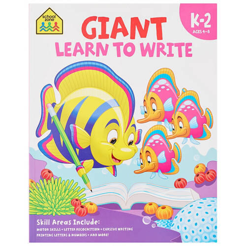 School Zone Giant Workbooks
