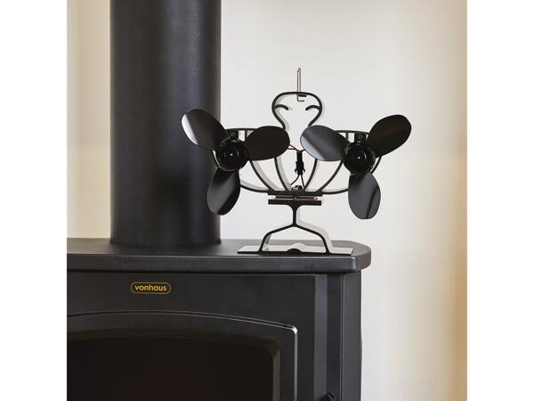 6 Blade Double Stove Fan