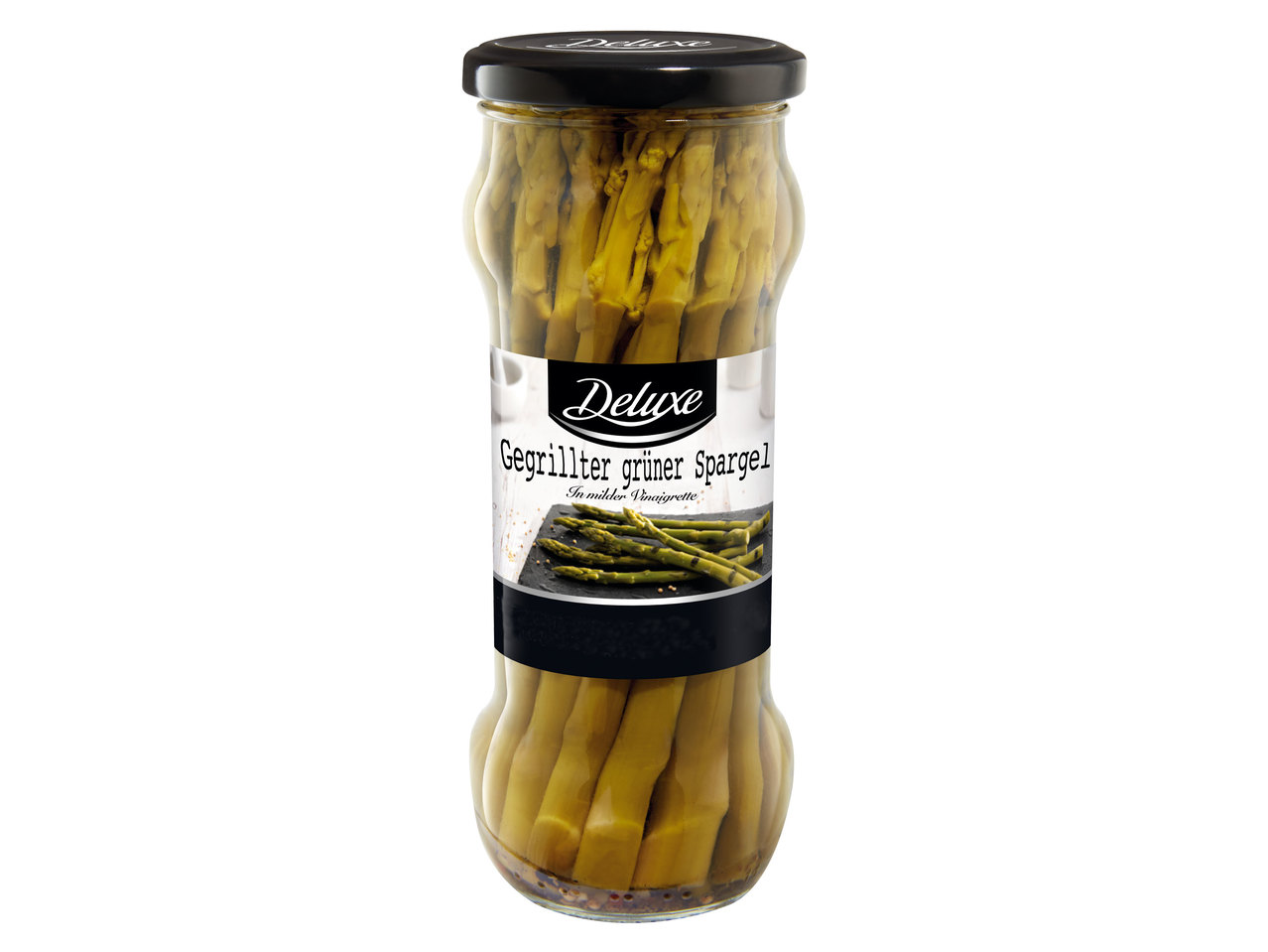 DELUXE Gegrillter grüner Spargel