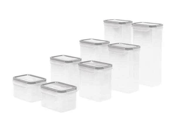 Set de boîtes à provisions, 8 pièces