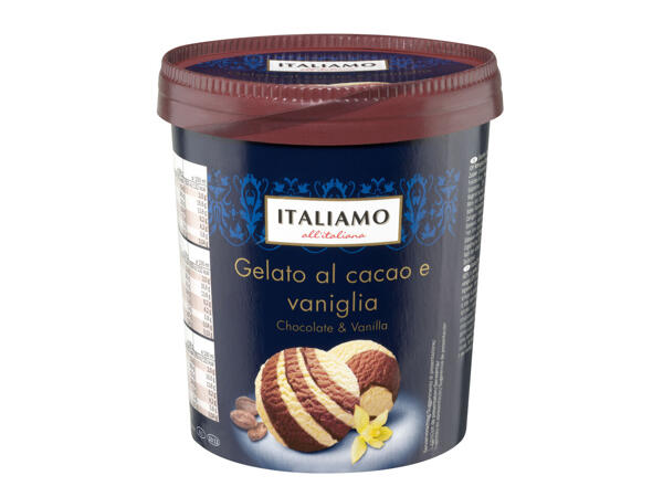 Eis auf italienische Art