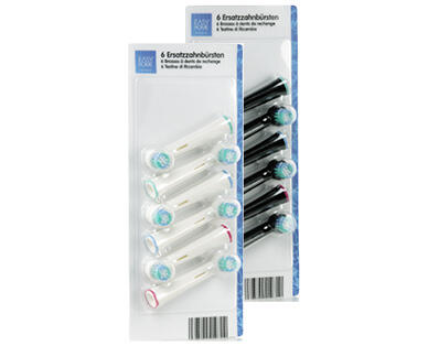 EASY HOME(R) 
 BROSSETTES DE RECHANGE POUR BROSSE À DENTS OSCILLANTE