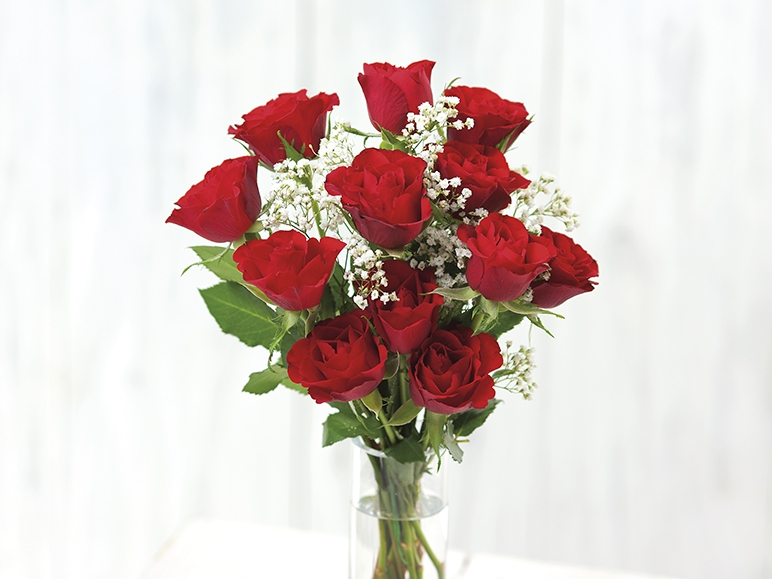 Dozen Sweetheart Roses