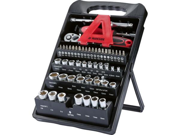 Parkside Socket Set - 61 Piece Set