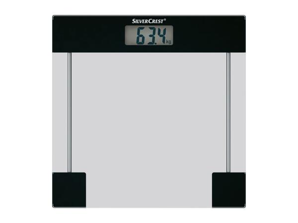 Silvercrest Personal Care Glass Bathroom Scales