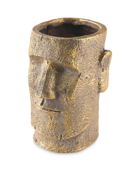 Easter Island Head Planter
