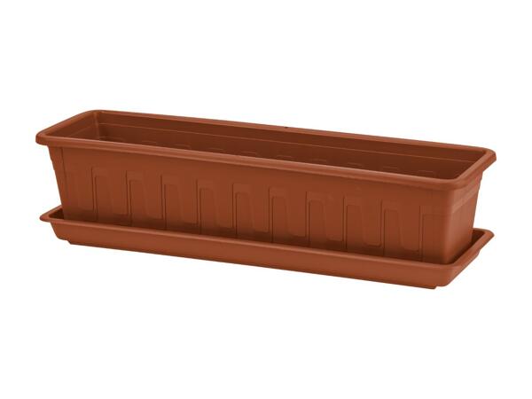 60cm Balcony Box With Tray