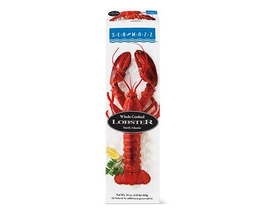 SeaMazz Whole Cooked Lobster