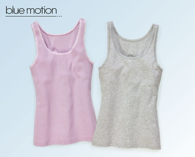BLUE MOTION Damen-Ripptop, Doppelpkg.