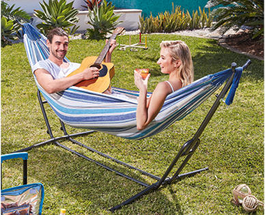 Double Hammock with Frame