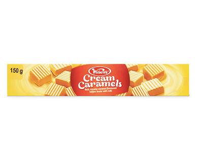 Wilson's Cream Caramels 150g